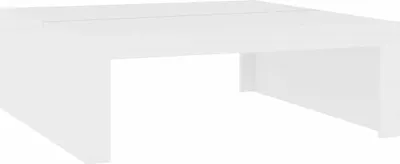 Obrázek produktu pro vidaXL Konferenční stolek bílý 100x100x35 cm Dřevěný materiál