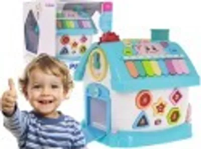 Immagine prodotto di mULTIDOMEK interattivo per bambini casa + auto - blu