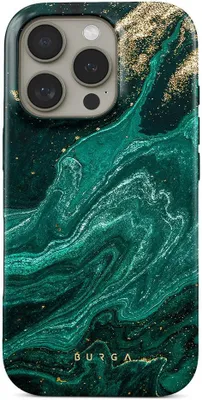 Produktbild von Burga - Tough MagSafe iPhone 16 Pro (smaragdový)