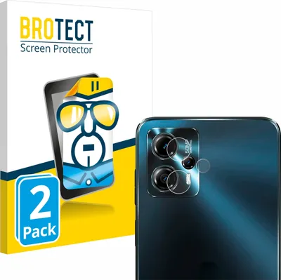 Produktbild von 2x Für Motorola Moto G13 (NUR Kameraschutz) Schutzfolie BROTECT Displayschutz Display Schutz Folie Klar Transparent