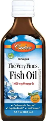 Image de Carlson Labs The Very Finest Fish Oil 200 ml 6652