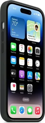 Produktbild von Apple MPTE3ZM/A, Cover, Apple, iPhone 14 Pro, 15,5 cm (6.1"), Schwarz