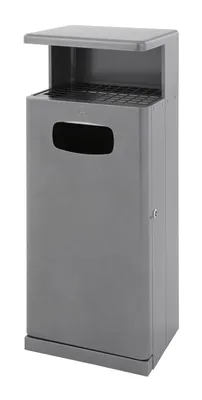 Produktbild von Abfallbehälter für draussen mit Dach 55 Liter anthrazit (31024513)
