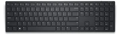 Obrázek produktu pro DELL Klávesnice Pro – KB500 - němčina (QWERTZ), Plná velikost (100 %), Bezdrátový, RF bezdrátový, QWERTZ, Černá