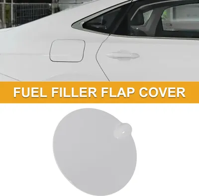 Image de Bouchon De Trappe A Carburant Pour Ford Focus 2 MK2 MK3 2008-2011 Couvercle De Trappe A Carburant Type Clip No.8M51F405A02AA/8M51-F405A02-AA ABS blanc