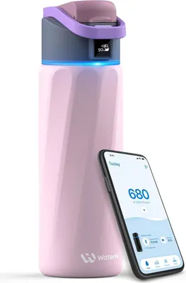 Produktbild von WaterH Boost Smarte Trinkflasche 710ml Rosa