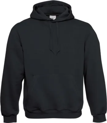 Produktbild von B&C WU620 | Hooded Sweat - Farbe: Black - Größe: L