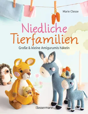 Immagine prodotto di Niedliche Tierfamilien - Große und kleine Amigurumis häkeln