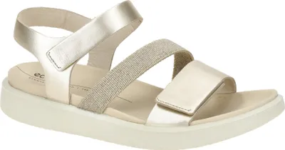 Produktbild von ECCO Flowt 2-Strap Sandalen Weiß/Gold 37