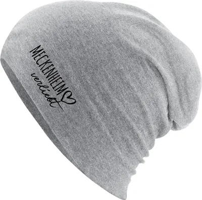 Produktbild von Huuraa Beanie Meckenheim verliebt Heather Grey One Size Baumwolle und Elasthan Mütze Geschenkidee