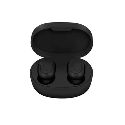 Produktbild von Guess Script Logo - Bluetooth-Kopfhrer TWS + Dockingstation (schwarz)