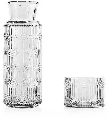 Productafbeelding van Glazen Karaffe met Borosilicaat Glas Deksel, 630 ml