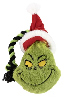 Productafbeelding van CERDÁ Speelgoed voor honden: Pluche Grinch met touw – De Grinch