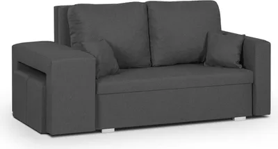 Produktbild von 2-Sitzer-Sofa mit Schlaffunktion MILO2 - Hellgrau