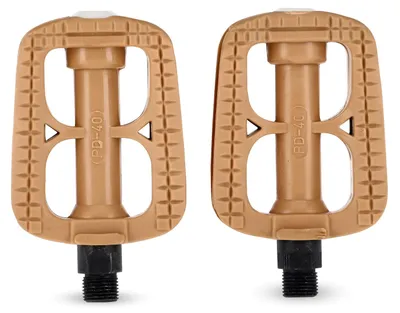 Immagine prodotto di Pedali per bicicletta con catarifrangenti Pedali per bicicletta da bambino MTB da 20 pollici Pedali leggeri in plastica beige