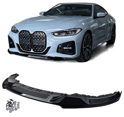 Produktbild von Frontspoiler Spoiler Performance schwarz glänzend für BMW 4er G26 Gran Coupe
