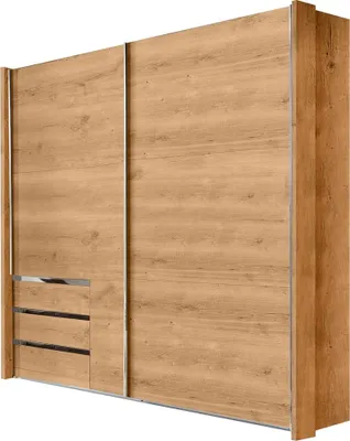 Produktbild von Schwebetürenschrank Level Kleiderschrank 200x65x216cm Plankeneiche,Plankeneiche,200x65x216cm