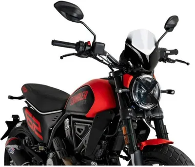 Zdjęcie produktu dla Przezroczysty ekran sportowy PUIG zatwierdzony przez ABE dla Ducati