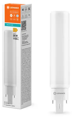 Produktbild von LEDVANCE DULUX LED D/E HF & AC MAINS VALUE, 10W, 840, G24Q-3, 1 Stk.
