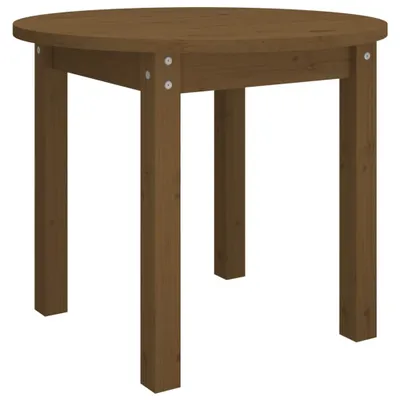 Produktbild von vidaXL Couchtisch Honigbraun Ø 55x45 cm Massivholz Kiefer