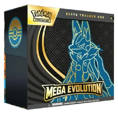 Image de Mega-Évolution Pokémon : Boîte d'entraîneur d'élite Méga-Lucario