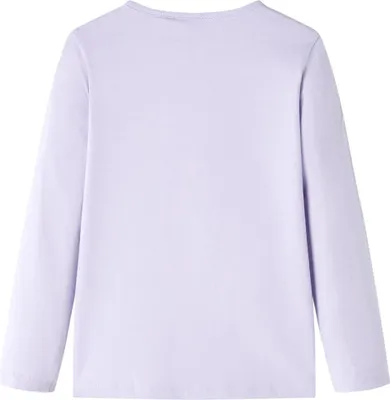 Produktbild von vidaXL Kinder-Langarmshirt Helllila 140