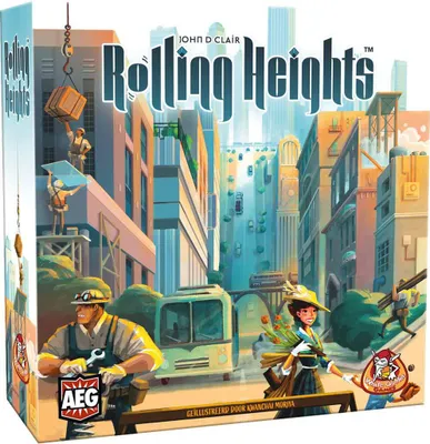 Produktbild von White Goblin Games Rolling Heights – Brettspiel