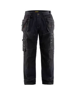 Produktbild von Blakläder BLAKLÄDER X1500 Arbeitshose Handwerker Bundhose Marineblau/Schwarz C46