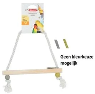 Productafbeelding van Zolux Schommel hout met touw