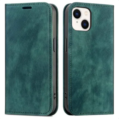 Image de imoshion Slim Bookcase pour l'Apple iPhone 15 - Vert