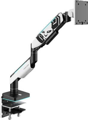 Produktbild von Diablo X-Arm Monitor Halterung Bildschirmhalterung LED RGB Monitorarm 17-49 Zoll