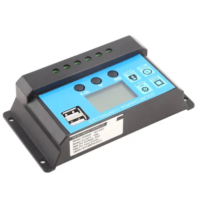 Obrázek produktu pro Solární regulátor nabíjení, regulátor solárního nabíjení 12V, regulátor solárního nabíjení 24V, regulátor solárního nabíjení, regulátor solárního nabíjení PWM, duální regulátor solárního nabíjení USB
