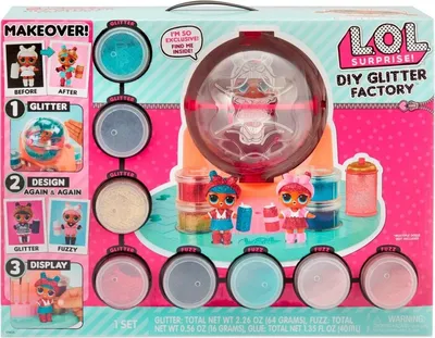 Produktbild von L.O.L. Surprise! DIY Glitter Factory, Mini-Puppe, Weiblich, Mädchen, Mehrfarbig