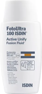 Immagine prodotto di Isdin Fotoultra 100 Active Unify Fusion Fluid Spf50 50ml
