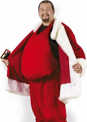 Produktbild von Weihnachtsmann Bauch - falscher Santa Kostüm Bauch