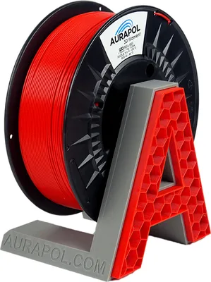 Zdjęcie produktu dla AURAPOL PLA 3D Filament L-EGO czerwony 1 kg 1,75 mm
