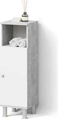 Immagine prodotto di Mobiletto bagno Livinity Fucino Calcestruzzo 30 x 95 cm, Model 52475