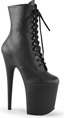 Produktbild von FLAMINGO-1020 Damen Booties von Pleaser, Schwarz Matt , EU 35, US 5