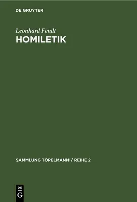Produktbild von Homiletik