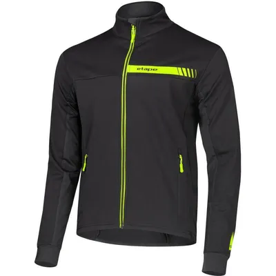 Produktbild von Etape Balance WS Jacket Herren schwarz-gelb fluo größe L 2214016-L