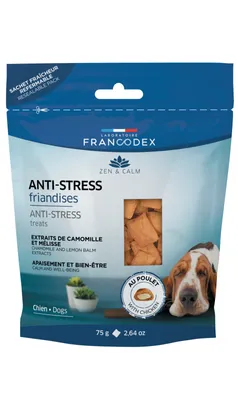 Produktbild von Francodex Anti-Stress Leckereien, 75 g, für Hunde und Welpen