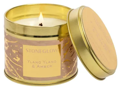 Duftkerze im Tiegel - Ylang Ylang & Amber - 135 g