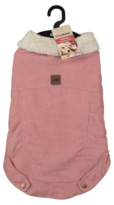 Immagine prodotto di Cappotto per cani Flamingo Endor rosa, lunghezza dorso: 50 cm
