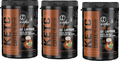 Image de 3x Keto Coffee Premium - Complément alimentaire, naturel 120g