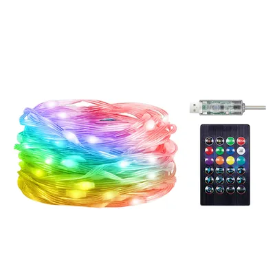 Immagine prodotto di Rabalux illuminazione esterna RGB LED String IP44 Wi-Fi Bluetooth Biri
