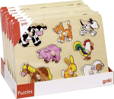 Produktbild von Goki Steckpuzzle Powerdisplay (1Puzzle)