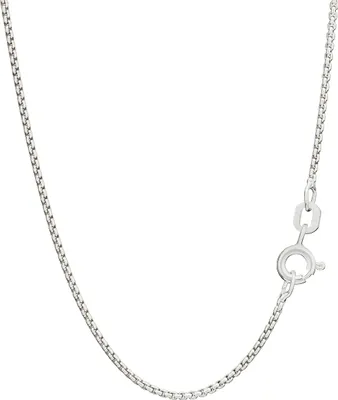 Produktbild von 40cm Venezianerkette Sterlingsilber Kette 1,2mm Breit 3g Halskette 8970