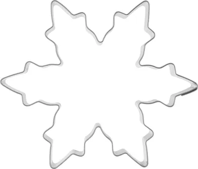 Produktbild von Schneeflocken-Ausstechform, Edelstahl, 10 cm