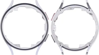 Image de Pour Samsung Galaxy Watch 6 44mm LCD cadre Bezel Plate pièce de rechange d'argent