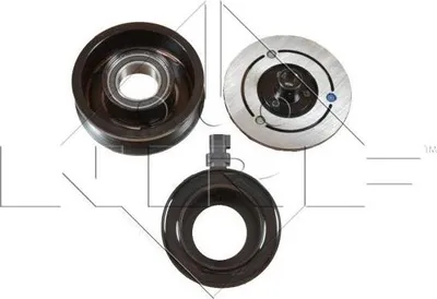 Obrázek produktu pro Kompresor klimatizace s magnetickou spojkou 117mm NRF pro FORD C-MAX